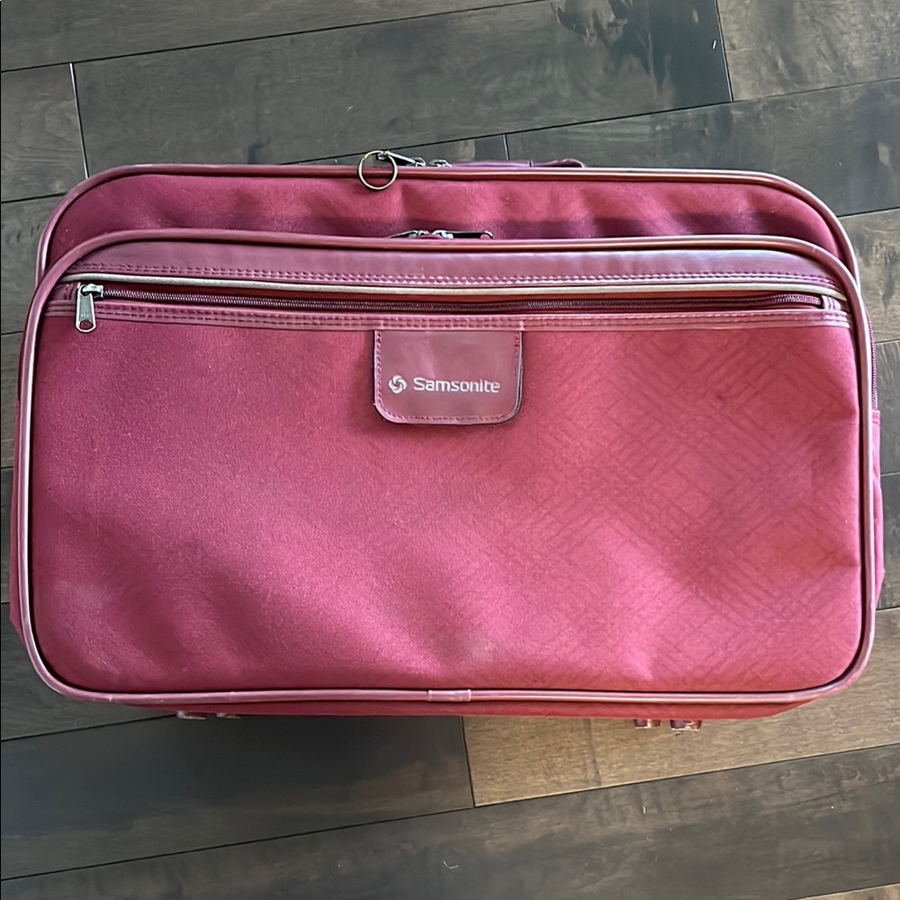 Samsonite Expression Red Luggage Travel Bag
